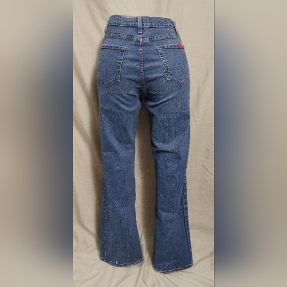 NYDJ Flare & Wide Leg Tummy Tuck Blue Jeans - Picture 2 of 10